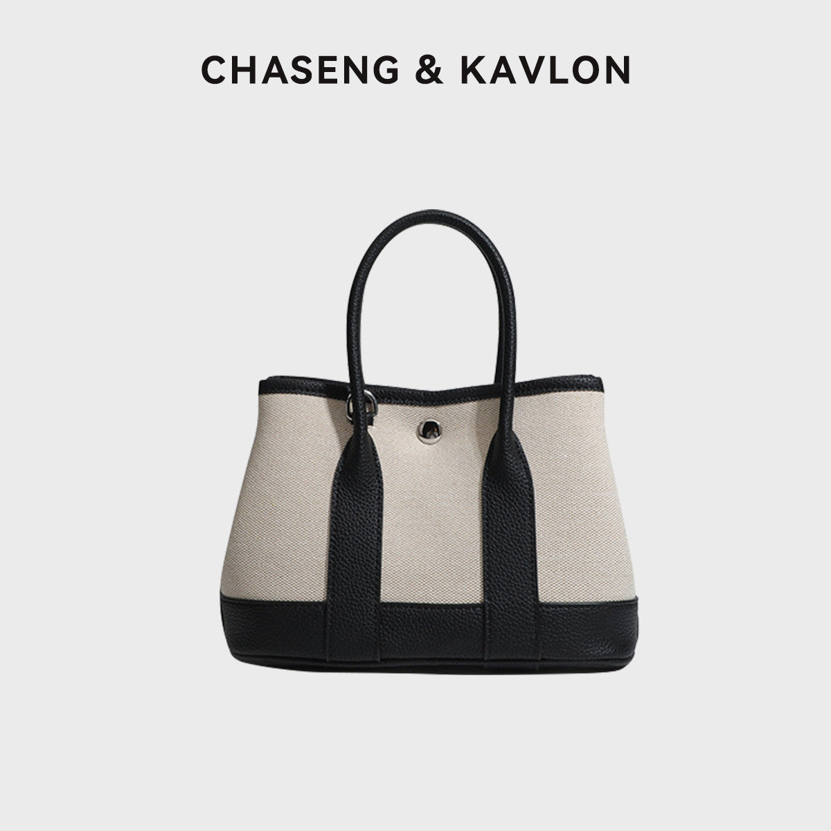 Color-Blocking Garden Bag With A High-End Feel, Women's Canvas Handbag, New Model, Commuter Shoulder Mini Crossbody Bag For Women